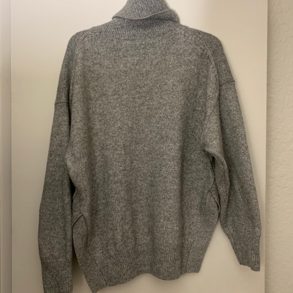 Oversized turtle neck!